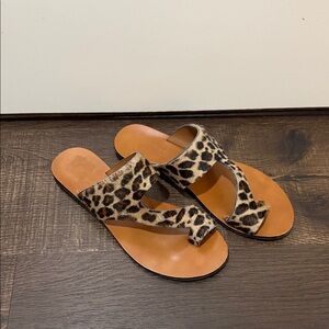 Kenneth Cole New York Leopard Print Sandals